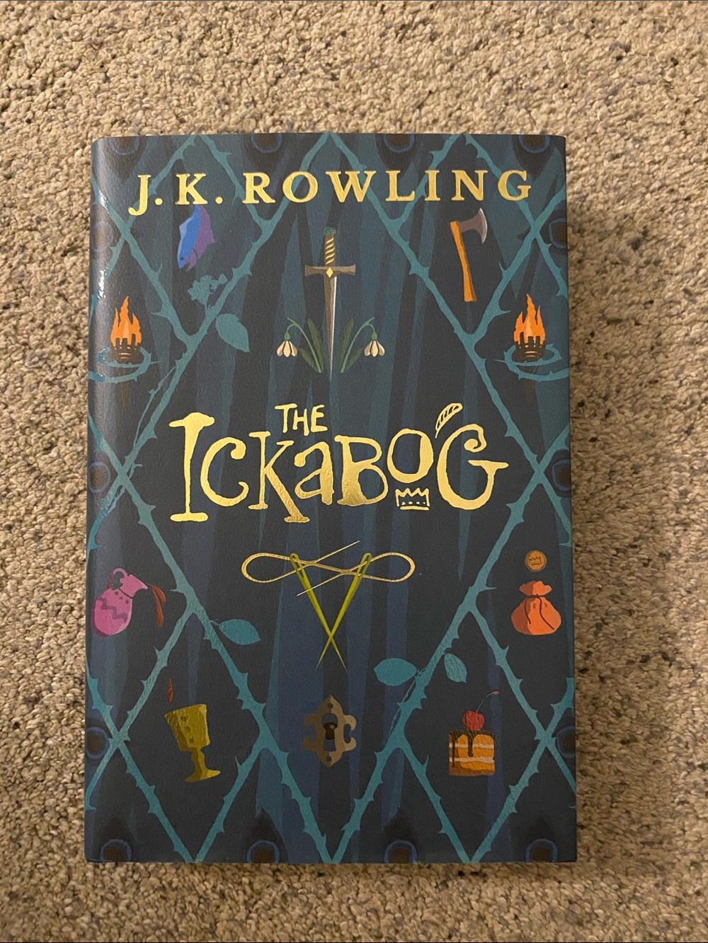 The Ickabog Hardcover Book - Dark Blue Cover